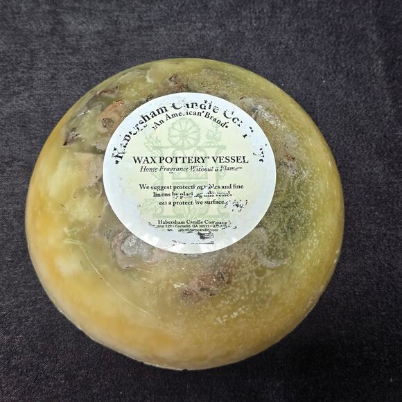 Habersham Candle Co Wax Pottery Vessel Scented Flameless Home Fragrance Decor - Picture 10 of 14